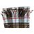 Autre Marque Sciarpa a quadri beige in lana Marrone Rosso