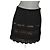 Sandro Rock mit Spitzendetails schwarz beige