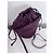 Borsa Mini Jodie di Bottega Veneta Bordò - vista 2