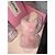 Sandali Blugirl Blumarine Rosa in Pelliccia Sintetica - vista 8
