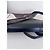 Autre Marque Borsa in pelle e camoscio Damelier London Nero Bianco Grigio - vista 6