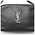 Borsa a tracolla Lou di Saint Laurent Nero - vista 4