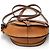 Borsa a Spalla Loewe Gate Mini in Pelle Marrone - vista 4