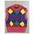 Top Versace in cotone multicolore - vista 2