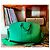 Gucci Borsa da Viaggio Grande con Monogramma GG Verde - vista 3