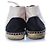 Chanel, espadrillas alte Nero - vista 3