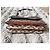 Borsa a spalla Coach in pelle nera e tela monogrammata Marrone Nero Multicolore - vista 7