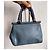Borsa in pelle blu Coach - vista 6