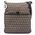 Borsa a tracolla in tela Zucchino marrone Fendi Marrone chiaro