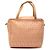 Bolsa de mão mini Zucchino em lona rosa Fendi