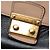 Borsa Madras in pelle di capra marrone Miu Miu Beige - vista 5