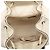 Bamboo Mochila Gucci White Large em pele de vitelo com borla de bambu e cordão Branco Cru - vista 4