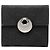 Gucci Black GG Canvas Eclipse Small Wallet