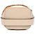 Borsa a secchiello Mon Tresor Mini Zucca in suede arancione di Fendi - vista 3