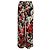 Calça larga Dolce & Gabbana em seda com estampa floral