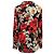 Camicia da pigiama Dolce & Gabbana in seta con stampa floreale - vista 3