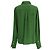 Camisa de crepé Victoria Beckham en seda verde - vista 3