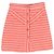 Falda mini A-line con botones Maje en acrílico naranja Coral