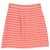 Falda mini A-line con botones Maje en acrílico naranja Coral - vista 2
