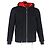 Sudadera con cremallera de poliéster negro con forro de shear de Givenchy