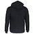 Sudadera con cremallera de poliéster negro con forro de shear de Givenchy - vista 3