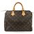 Borsa Louis Vuitton Speedy 30 Monogram Marrone - vista 3