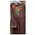 Gucci Braunes GG Monogramm Besticktes Kleid Mehrfarben - Ansicht 3