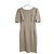Beige Viskose-Mix Kleid Dolce & Gabbana Größe 44