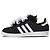 Sneakers Adidas Campus nere con lacci originali Nero Bianco - vista 3
