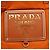 Borsa Tote PRADA in nylon e pelle arancione dorato Auth ti3743 D'oro - vista 17