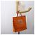 Borsa Tote PRADA in nylon e pelle arancione dorato Auth ti3743 D'oro - vista 23