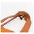 Borsa Tote PRADA in nylon e pelle arancione dorato Auth ti3743 D'oro - vista 8