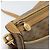 Borsa Sherry Line in PVC Beige e Oro Micro GG Supreme di GUCCI 89 02 032 Auth bs33296 D'oro - vista 9