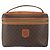 Céline Borsa a mano in tela Macadam CELINE in pelle PVC marrone oro Auth BA10398 D'oro - vista 13