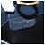 Borsa a spalla in pelle Gancini Chain di Salvatore Ferragamo, blu navy, oro, Auth 171314 - vista 12
