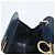 Borsa a spalla in pelle Gancini Chain di Salvatore Ferragamo, blu navy, oro, Auth 171314 - vista 18