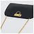 Borsa a spalla in pelle Gancini Chain di Salvatore Ferragamo, blu navy, oro, Auth 171314 - vista 6
