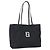 FENDI Tote Tasche aus schwarzem Nylon mit Silber authentisch ka2357