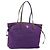 Borsa Tote Prada in nylon viola oro Auth 169896 D'oro Porpora