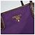 Borsa Tote Prada in nylon viola oro Auth 169896 D'oro Porpora - vista 17