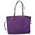 Borsa Tote Prada in nylon viola oro Auth 169896 D'oro Porpora - vista 2