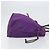 Borsa Tote Prada in nylon viola oro Auth 169896 D'oro Porpora - vista 3