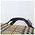 Bolso de mano de PVC beige con estampado Nova Check de BURBERRY Plata Auth 170920 - vista 9