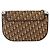 Borsa a Spalla in Tela Trotter Christian Dior Beige Oro Auth 170939 - vista 2