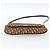 Borsa a Spalla in Tela Trotter Christian Dior Beige Oro Auth 170939 - vista 5