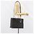 Christian Dior Borsa Tote Lady Dior Canage in Denim 2way Nero Argento Auth ka2427A - vista 25