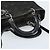 Christian Dior Borsa Tote Lady Dior Canage in Denim 2way Nero Argento Auth ka2427A - vista 7
