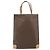 Céline Borsa a mano in tela Macadam CELINE in pelle PVC marrone oro Auth ep13084 D'oro - vista 2