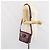 Cartier Borsa a Spalla Must Line in Pelle Bordeaux Oro Auth ka2426 D'oro Bordò - vista 23