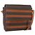 Céline Borsa a Spalla in Tela Macadam CELINE in Pelle PVC Marrone Oro Auth ti3693 D'oro
